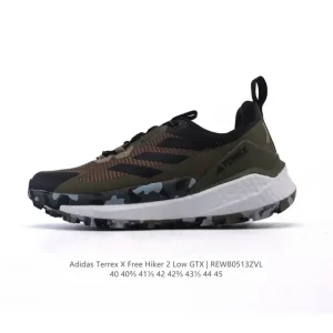 Adidas Terrex Free Hiker 2.0 GTX Waterproof Hiking Shoes for Men