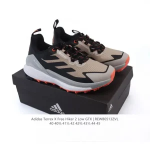 Adidas Terrex X Free Hiker 2.0 GTX Waterproof Hiking Shoes for Men