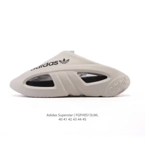 Adidas Superstar Slippers Summer Men's Comfortable Beach Sandals
