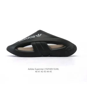 Adidas Superstar Slippers Summer Comfortable Sandals for Men