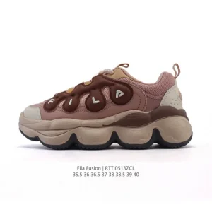 Fila Fusion Chunky Sole Women's Sneakers White Fashion Streetwear