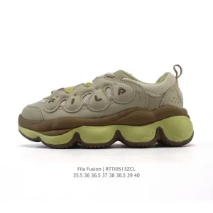 Fila Fusion Chunky Sole Women's Sneakers White Fashion Streetwear