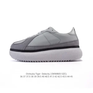 Onitsuka Tiger Delecity Low Top Platform Sneakers for Men and Women