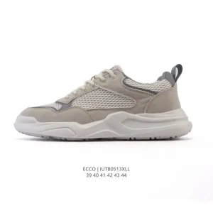ECCO Men's Outdoor Hiking Shoes Lightweight Breathable Casual Sneakers