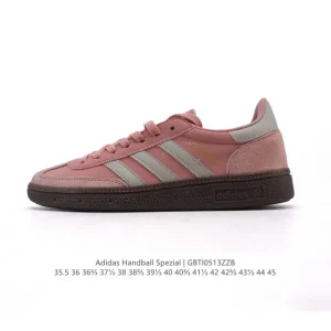 Adidas Handball Spezial Low-Top Leather Sneakers Classic Vintage Style