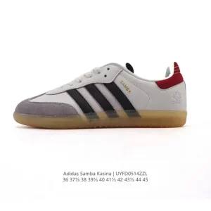 Adidas Samba Originals Classic Training Shoes White Gum Sole