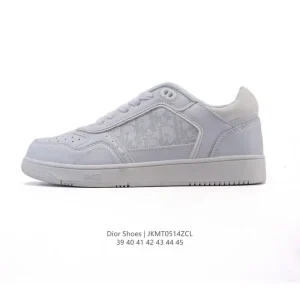 Dior Men's Low-Top Retro Sneakers with Thick Sole