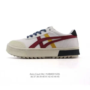 ASICS Court Mz Retro Thick Sole Fashion Sneakers for Men and Women