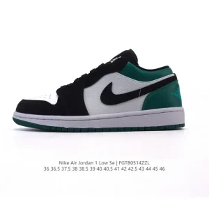 Jordan Air Jordan 1 Low Retro Leather Shoes 553558