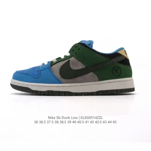Nike SB Dunk Low Vintage Leather Skate Shoes for Men and Women