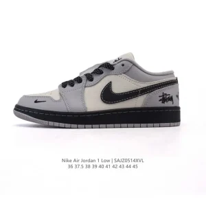 Jordan Air AJ1 Low Retro Classic Leather Basketball Shoes for Men and Women