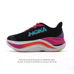 Hoka Skyward X Max Cushion Carbon Plate Running Shoes for Men and Women