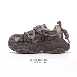 Gg Cc Luxury Chunky Sneakers for Women - Comfortable Platform Shoes