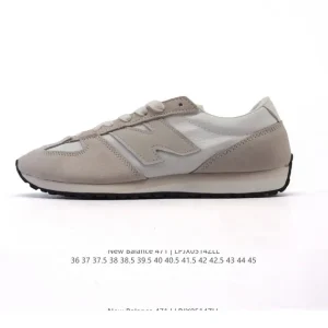 New Balance 471 Vintage Retro Classic Leather Sneakers for Men and Women