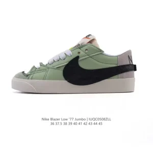 Nike Blazer Low '77 Jumbo Vintage Sneakers with Oversized Swoosh