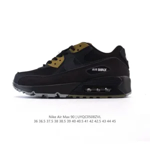 Nike Air Max 90 Retro Running Shoes for Gym and Lifestyle