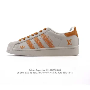 Adidas Superstar 2025 LV Snake Year Edition Classic Shelltoe Sneakers