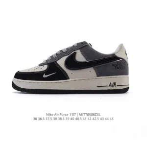Nike Air Force 1 '07 Low Snake Year Edition North Face Collaboration White Sneakers