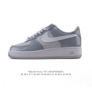 Nike Air Force 1 Low White Leather Sneakers for Men and Women