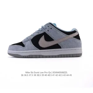 Nike SB Dunk Low Pro Vintage Leather Skate Shoes for Men and Women