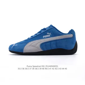 Puma Speedcat OG Low-Top Racing Sneakers Vintage Suede
