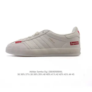 Adidas Gazelle Classic Leather Unisex Sneakers Retro 90s Style
