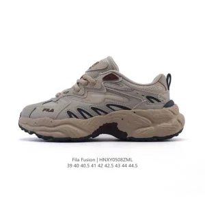 FILA Fusion Men's Chunky Sneakers - Thick Sole Fashion Streetwear Shoes