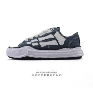 Mmy Maison Mihara Yasuhiro Blakey Canvas Low Sneakers