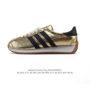 Adidas Originals Country OG Leather Retro Sneakers for Men and Women