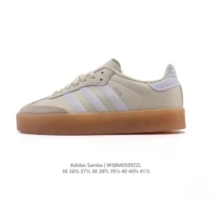Adidas Samba Valentine Unisex Retro Leather Sneakers for Men and Women