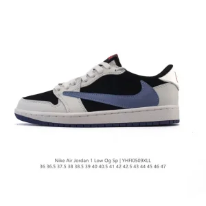Nike Air Jordan 1 Low OG SP Military Blue Snake Year Reverse Swoosh