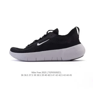 Nike Free 2025 Road Running Shoes for Men and Women with Flyknit Upper and Cushioned Sole