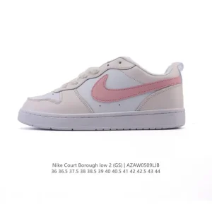 Nike Court Borough Low 2 GS Low Top Casual Sneakers for Boys and Girls