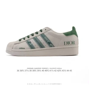 Adidas Superstar 2025 Snake Year Classic Shell Toe Sneakers for Men and Women