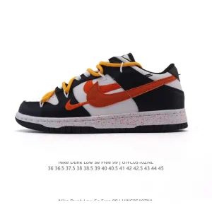Nike Dunk Low Se Free 99 Gs Vintage Chicago Deconstructed Lace Up Sneakers