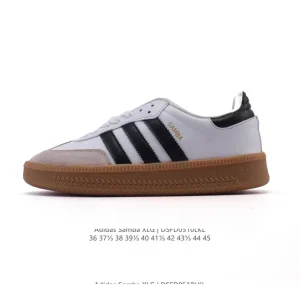 Adidas Samba Xlg Thick Sole Retro Casual Sneakers for Men and Women