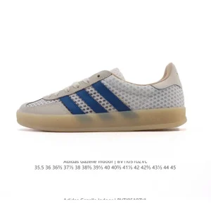 Adidas Originals Gazelle Indoor Retro Sneakers with Gum Sole