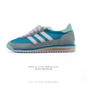 Adidas Sl 72 Shoes Classic Retro Vintage Thin Sole Sneakers