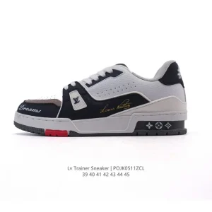 Louis Vuitton Trainer Sneaker Low Men's Fashion Luxury Shoes