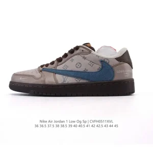 Nike Air Jordan 1 Low OG SP Military Blue Reverse Swoosh