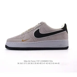 Nike Air Force 1 '07 Low White Leather Sneakers 2025 Year of the Snake Edition