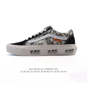 Vans OG Old Skool Skate Shoes - Classic Low-Top Style 36 Retro Design