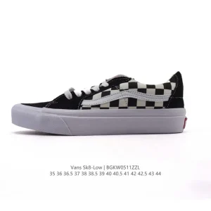 Vans Sk8-Low Classic Checkerboard Low Top Skate Shoes