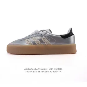 Adidas Samba Valentine Women's Retro Leather Sneakers Vintage Style