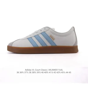 Adidas Vl Court Classic Shoes - Court Style Leather Sneakers for Men & Women