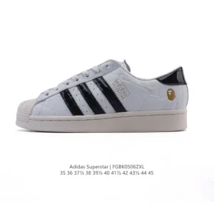 Adidas Superstar 2025 Snake Year Classic Shell Toe Sneakers for Men and Women