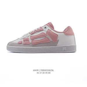 Amiri Skel Top Low Sneakers Bone Shoes Women's Casual Footwear