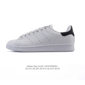 Adidas Stan Smith Thick Sole White Leather Sneakers for Men and Women
