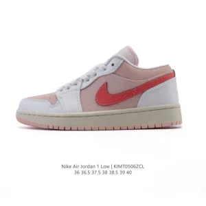 Jordan Air 1 Low Retro Ib8156 Leather Basketball Shoes