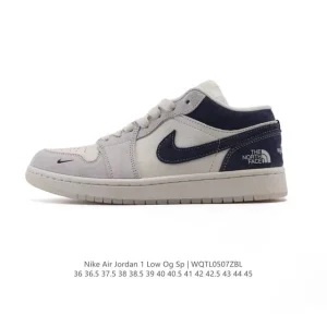 Jordan Air 1 Low Retro Classic Leather Basketball Shoes